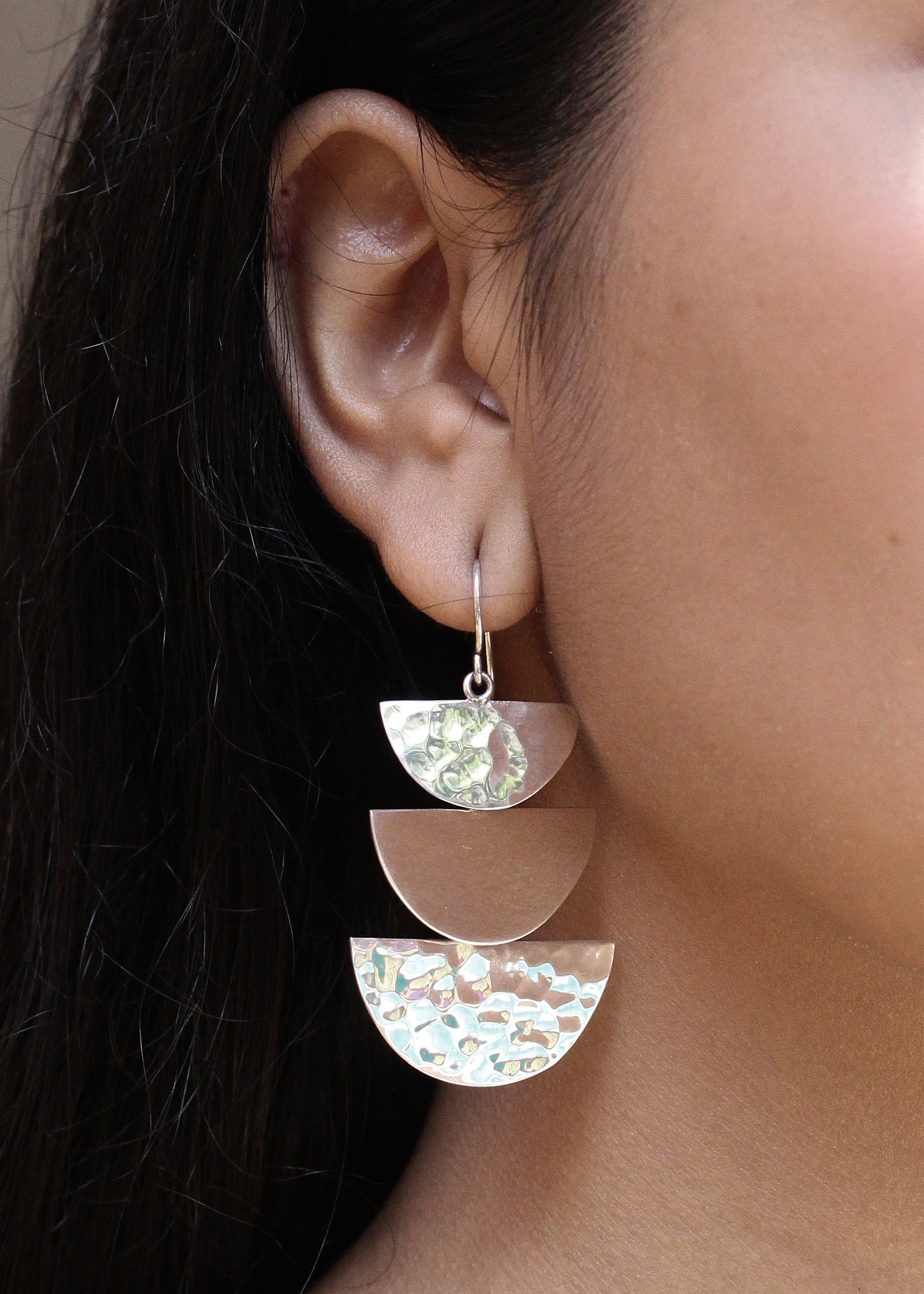 Silver Earrings - Storm