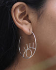 Silver Earrings - Sight