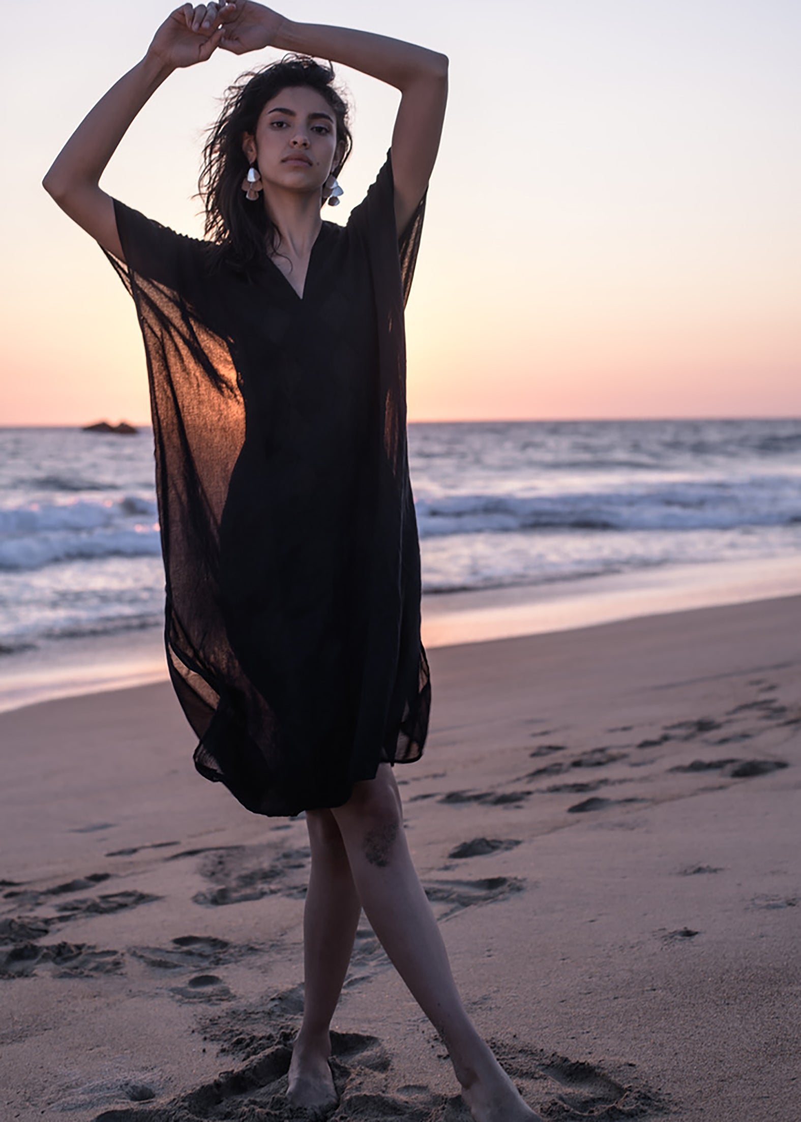 El Diamante Tunic - Short - 100% Cotton - Made in Oaxaca