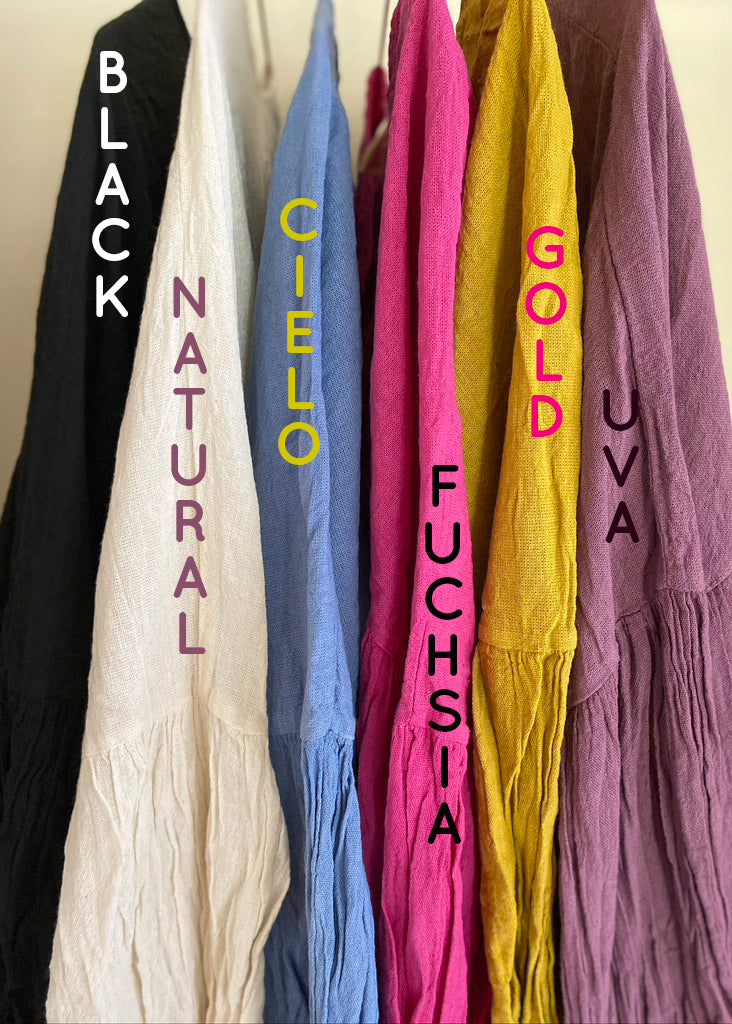 Tz'un Blouse - 100% Cotton - Made in Oaxaca - 6 Colours