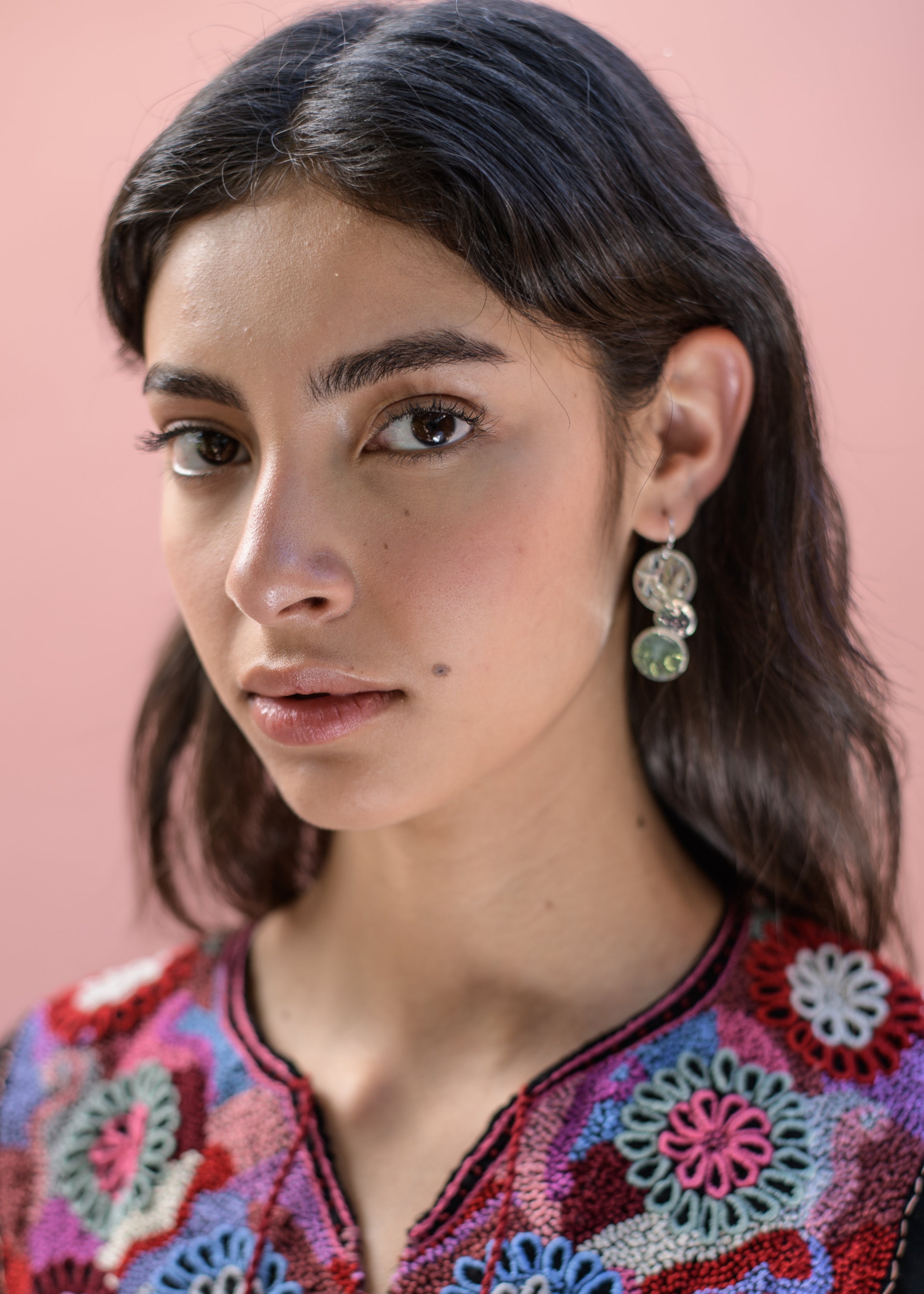 Silver Earrings - Trio