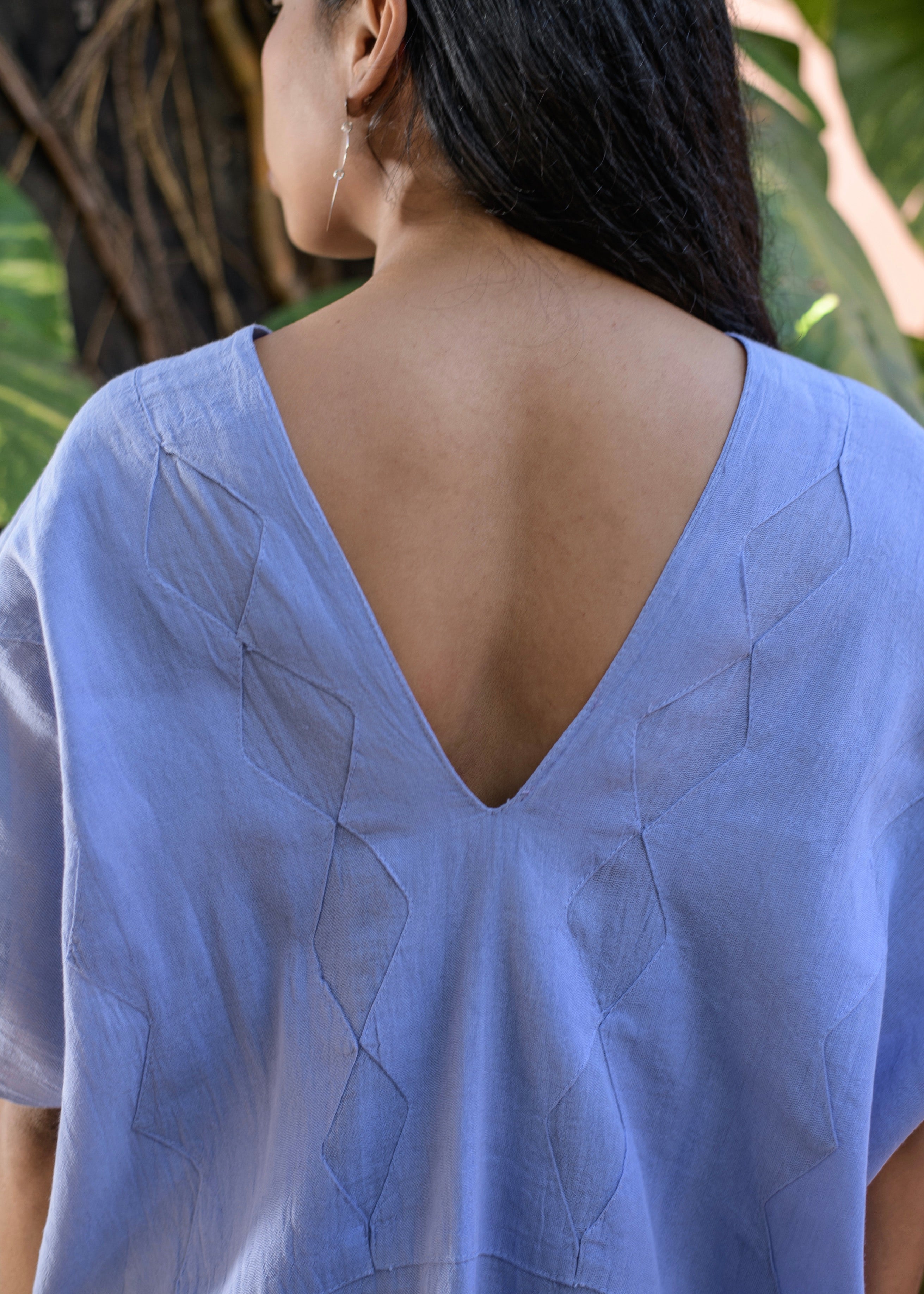 El Diamante Tunic - Long - 100% Cotton - Made in Oaxaca