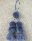 Solid Colour Pompoms - 12 Colours