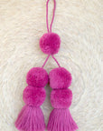 Solid Colour Pompoms - 12 Colours